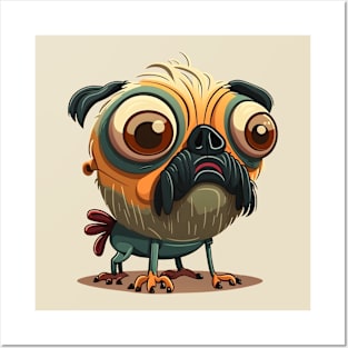 World's Ugliest Pug Posters and Art